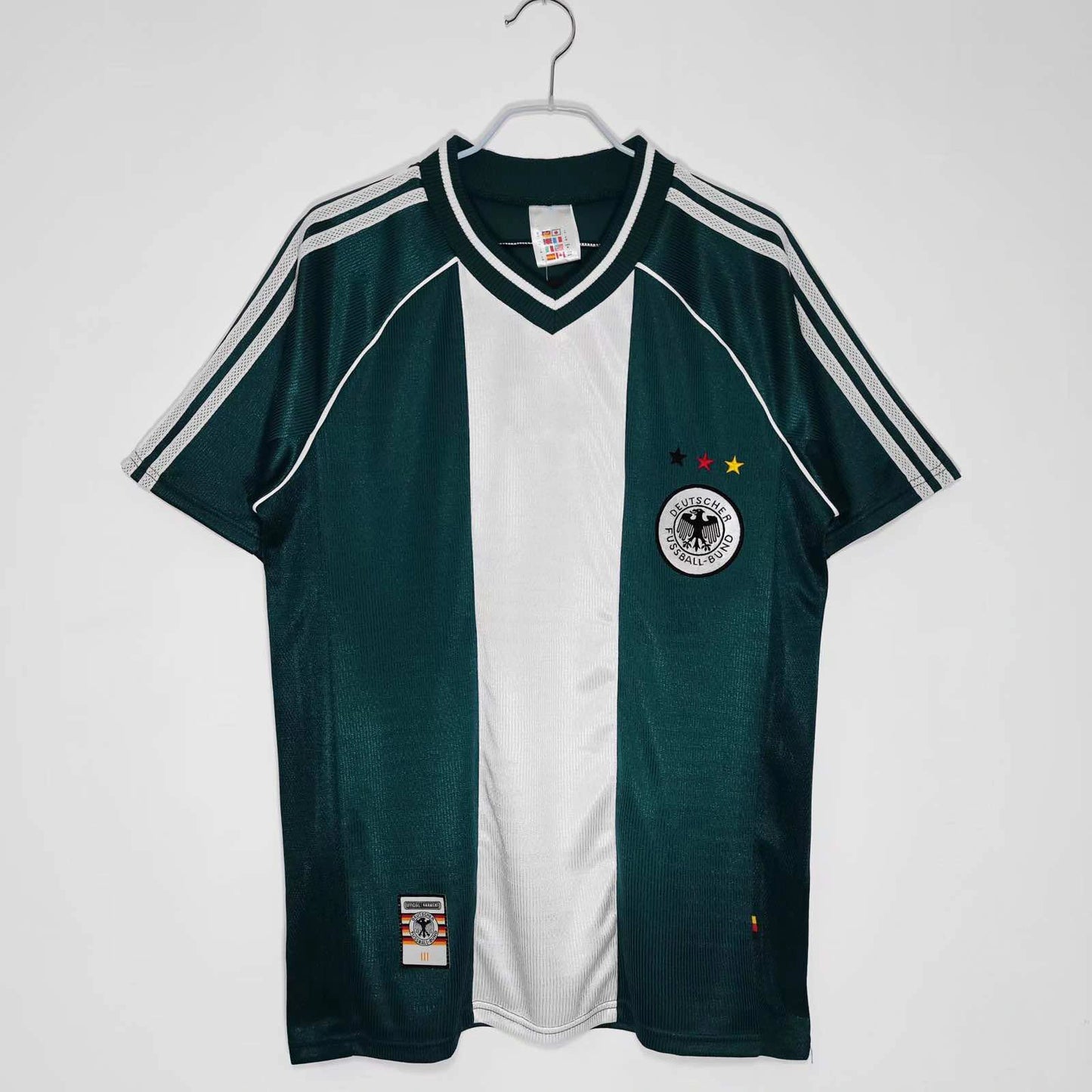 Germany Deutschland 1998 Season Germany Away Retro Trikot