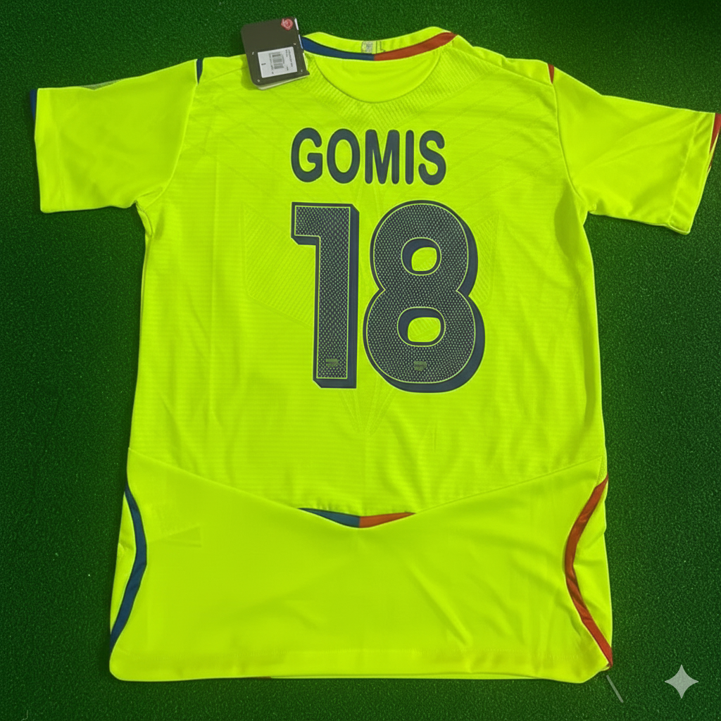 Bafetimbi Gomis 18 – Olympique Lyon Third Kit Retro Jersey – | Trikot | Maillot Soccer Shirt