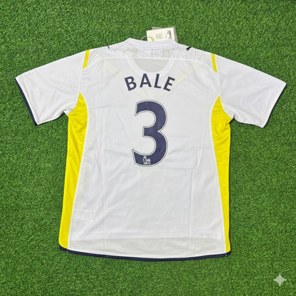 Gareth Bale Tottenham 2009–2010 White Retro Football Jersey Kit