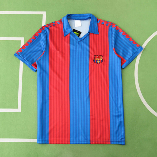 Barcelona 1989 Season Home Retro Jersey Trikot Soccer Shirt