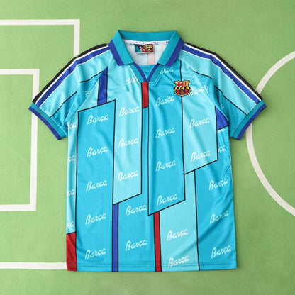Barcelona 1996 Season Away Retro Jersey Trikot Soccer Shirt