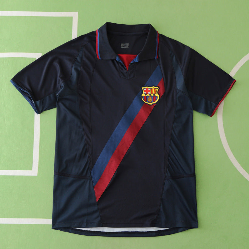 Barcelona 2002-03 Season Third Retro Jersey Trikot Soccer Shirt