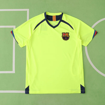 Barcelona 2005-06 Season Away  Retro Jersey Trikot Soccer Shirt