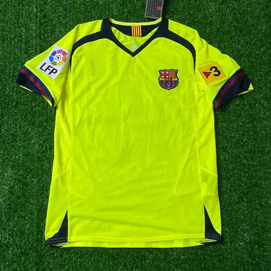 Barcelona 2005/2006 Green Yellow Retro Jersey Trikot Maillot