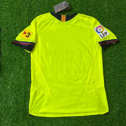 Barcelona 2005/2006 Green Yellow Retro Jersey Trikot Maillot