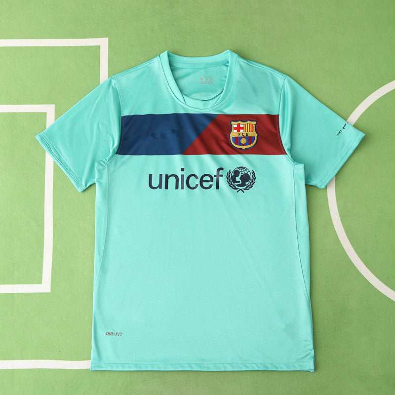 Barcelona 2010-11 Season Away Retro Jersey Trikot Soccer Shirt