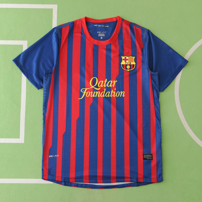 Barcelona 2011-12 Season Home Retro Jersey Trikot Soccer Shirt