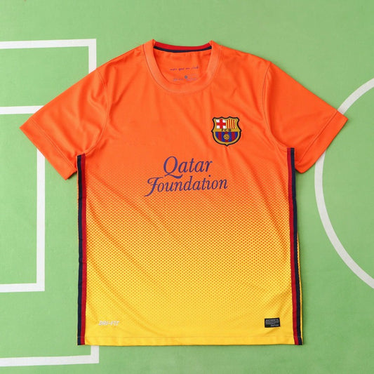 Maillot de football rétro extérieur du FC Barcelone, saison 2012-2013