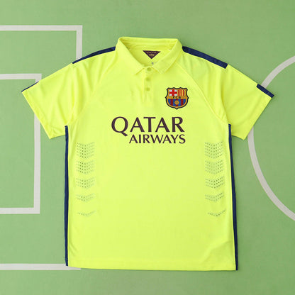 Barcelona 2014-15 Season Away  Retro Jersey Trikot Soccer Shirt