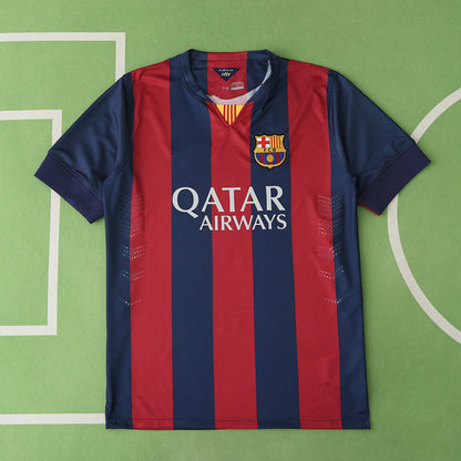 Barcelona 2014-15 Season Home  Retro Jersey Trikot Soccer Shirt