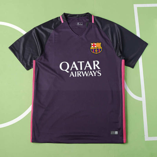 Barcelona 2016-17 Season Away Retro Jersey Trikot Soccer Shirt