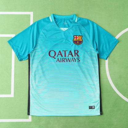 Barcelona 2016-17 Season Third Retro Jersey Trikot Soccer Shirt