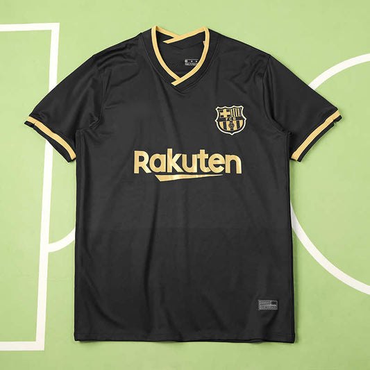 Barcelona 2020-21 Season Away Retro Jersey Trikot Soccer Shirt