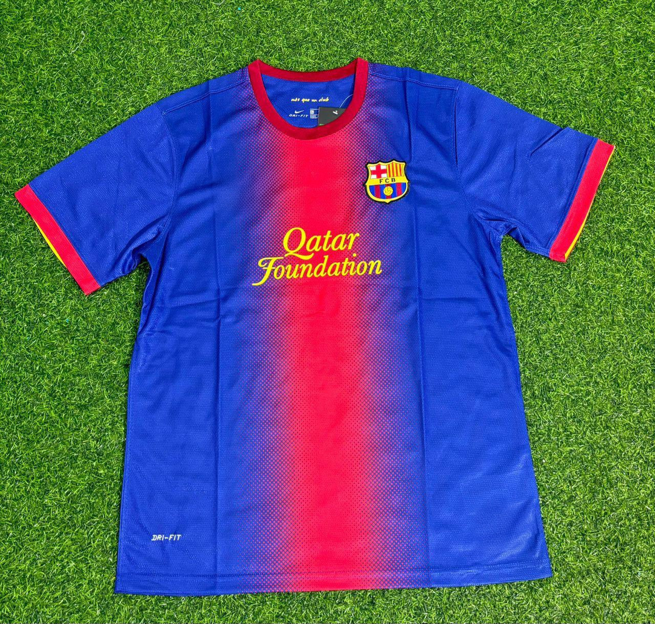 Barcelona FC 2012/2013 Retro Home Football Jersey