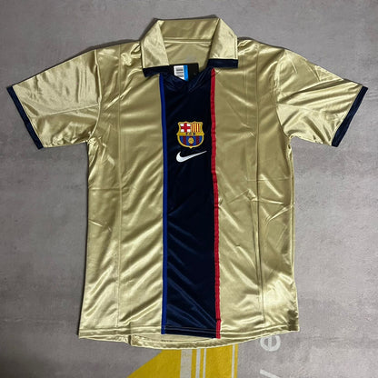 Rivaldo Barcelona 2001 2002 Season Retro Jersey Maillot Trikot Maglia