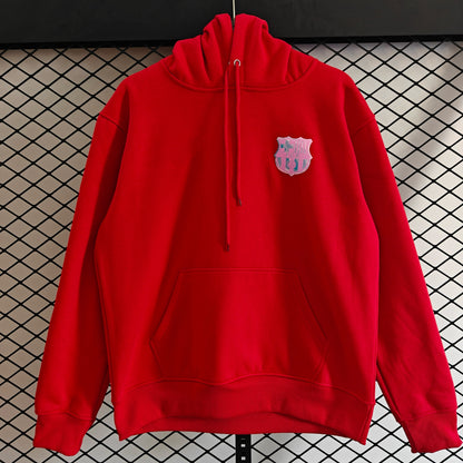 Barcelona - Hoodie Winter Fleece- Football Kapuzenpullover