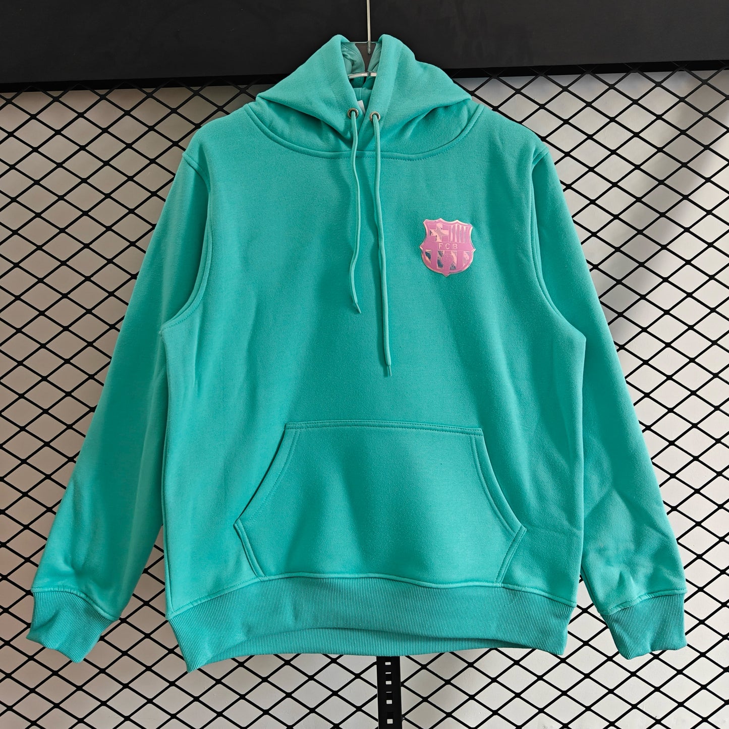 Barcelona - Hoodie Winter Fleece- Football Kapuzenpullover