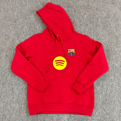 Barcelona - Hoodie Winter Fleece- Football Kapuzenpullover