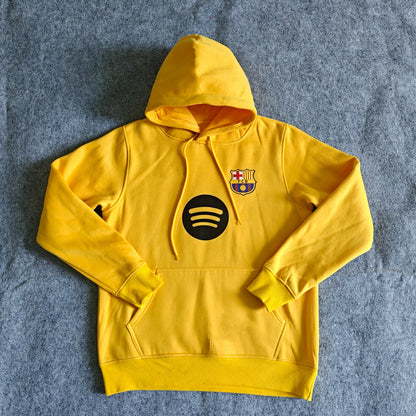 Barcelona - Hoodie Winter Fleece- Football Kapuzenpullover