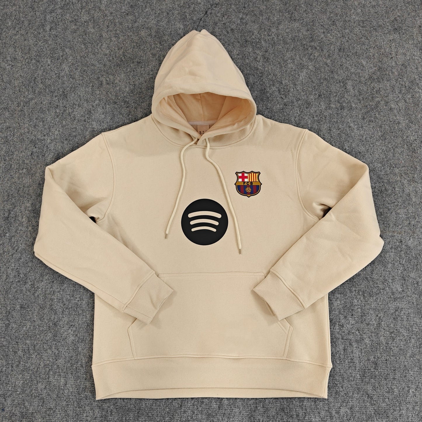 Barcelona - Hoodie Winter Fleece- Football Kapuzenpullover