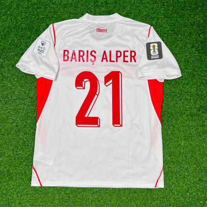 Barış Alper Yılmaz #21 Turkey Türkiye 2026 World Cup KIDS Football Jersey
