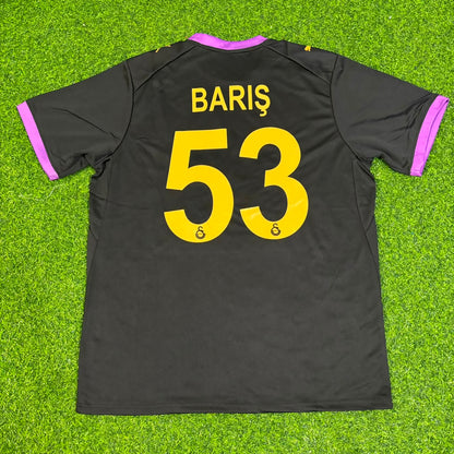 Baris Alper Yilmaz Galatasaray 2026/2027 New Season Away Black Football Jersey