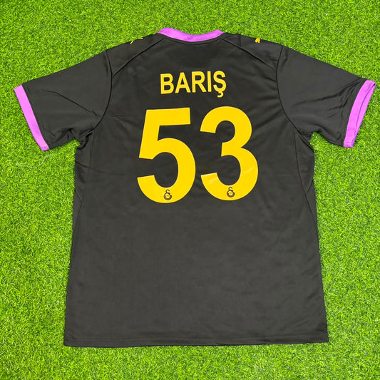 Baris Alper Yilmaz Galatasaray 2026/2027 New Season Away Black Football Jersey
