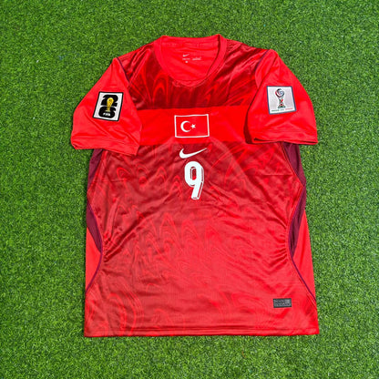 Barış Alper Yılmaz #9 Turkey Türkiye- World Cup 2026 - Home Red - Jersey Trikot - Maillot Maglia
