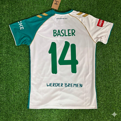 Mario Basler Werder Bremen Anniversary Trikot Jersey Maillot Soccer Shirt