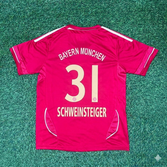 Maillot de foot Bastian Schweinsteiger #31 Bayern Munich 2011-2013