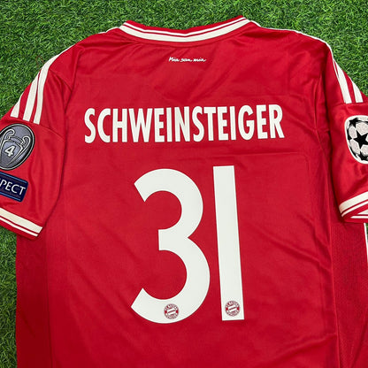 Bastian Schweinsteiger Bayern Munich 2013 Champions League Final Jersey Trikot