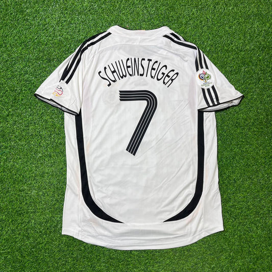 Bastian Schweinsteiger Germany 2006 World Cup Retro Football Jersey Kit