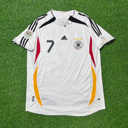 Bastian Schweinsteiger Germany 2006 World Cup Retro Football Jersey Kit