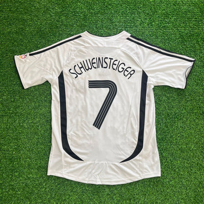 Bastian Schweinsteiger Germany 2006 World Cup Retro Football Jersey Kit