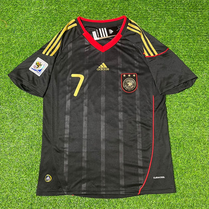 Bastian Schweinsteiger - Germany Deutschland 2010 World Cup Black Jersey Trikot