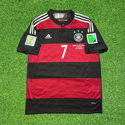 Bastian Schweinsteiger Germany Deutschland 2014 World Cup Brazil Black Red Retro Jersey Trikot Soccer Shirt