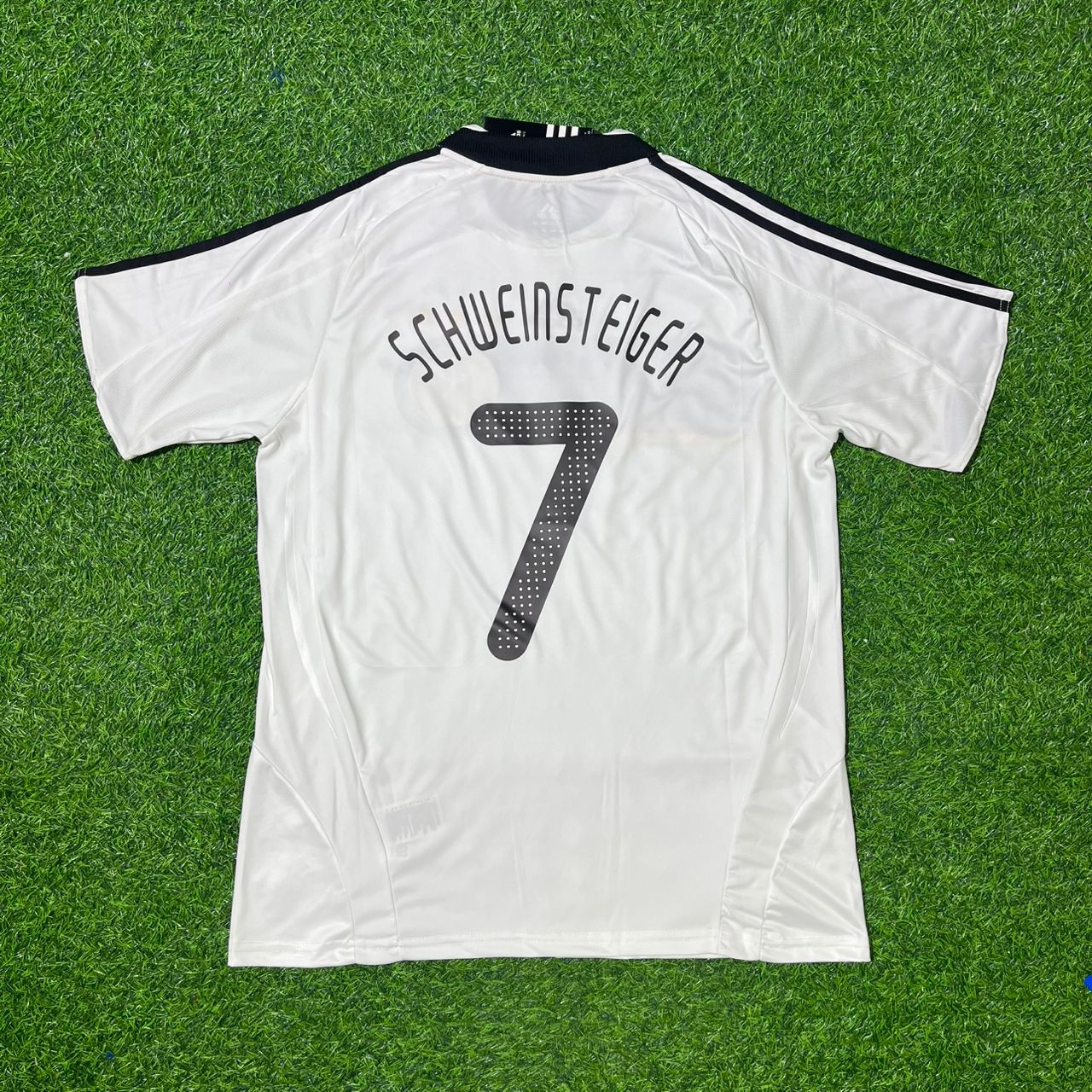 Bastian Schweinsteiger Germany EURO 2008 Retro Football Jersey Kit