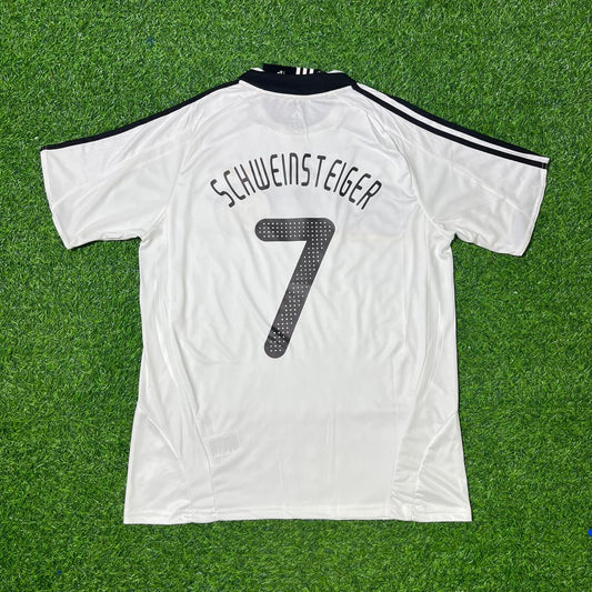 Bastian Schweinsteiger Germany EURO 2008 Retro Football Jersey Kit