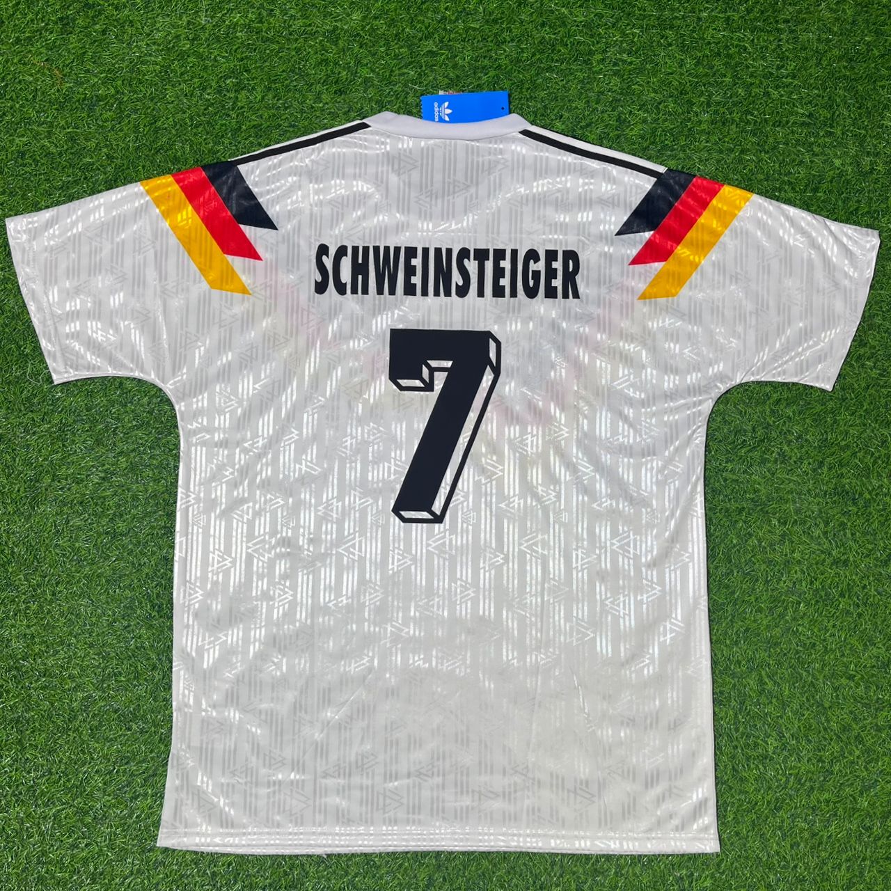 Bastian Schweinsteiger Germany Retro Football Jersey