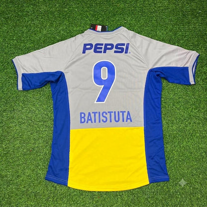 Gabriel Batistuta Boca Juniors Away Retro Football Jersey