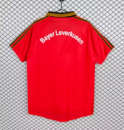 Bayer Leverkusen 1999/00 Saison Heim Retro Trikot