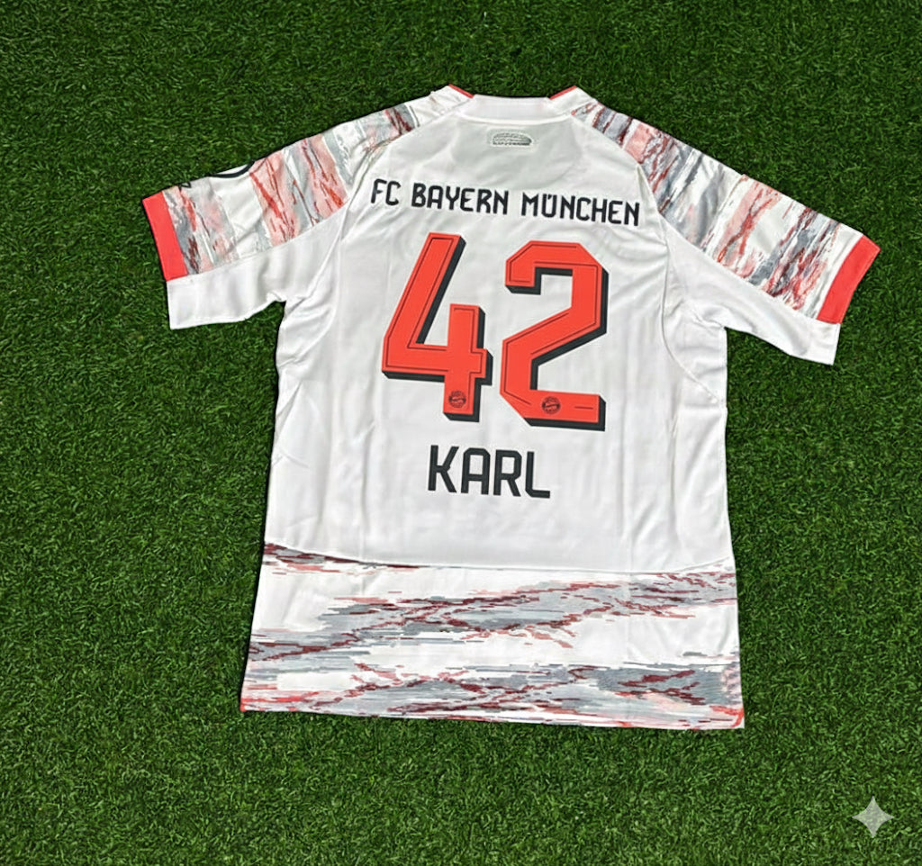 Lennart Karl Bayern München Away New season Trikot Maillot Soccer Shirt