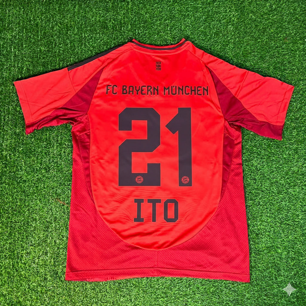 Hiroki Itō Bayern München Away New season Trikot Maillot Soccer Shirt