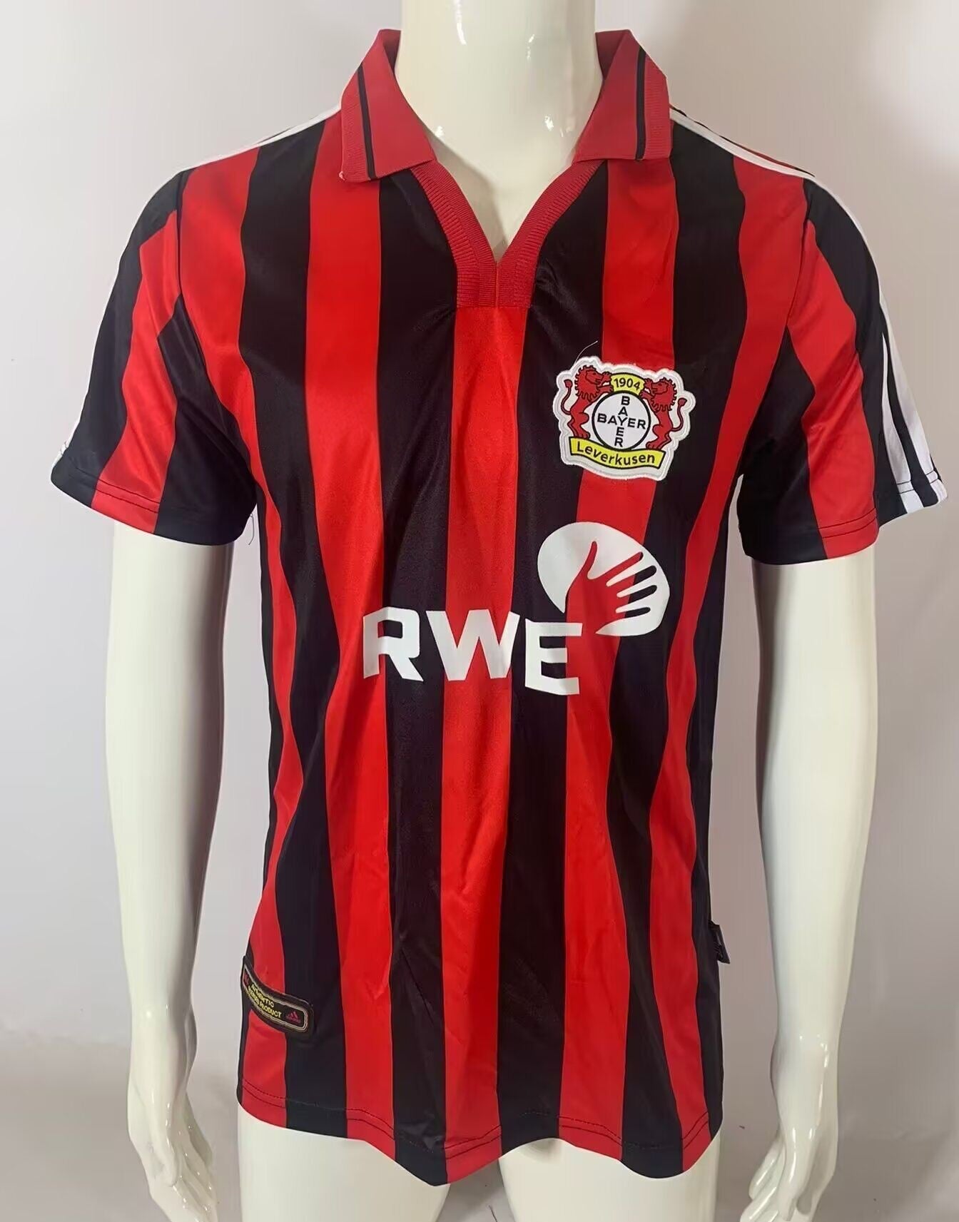 Bayer Leverkusen 2001/02 Saison Heim Retro Trikot