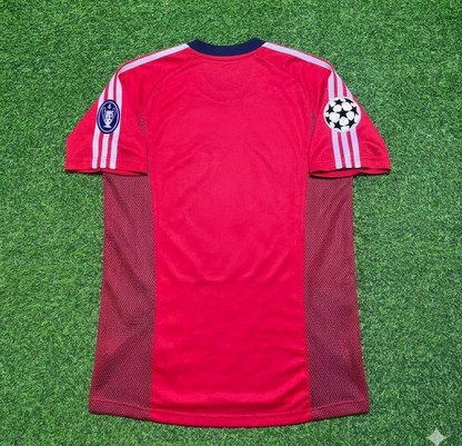 FC Bayern München 2002/2003 Season Home Red Retro Jersey