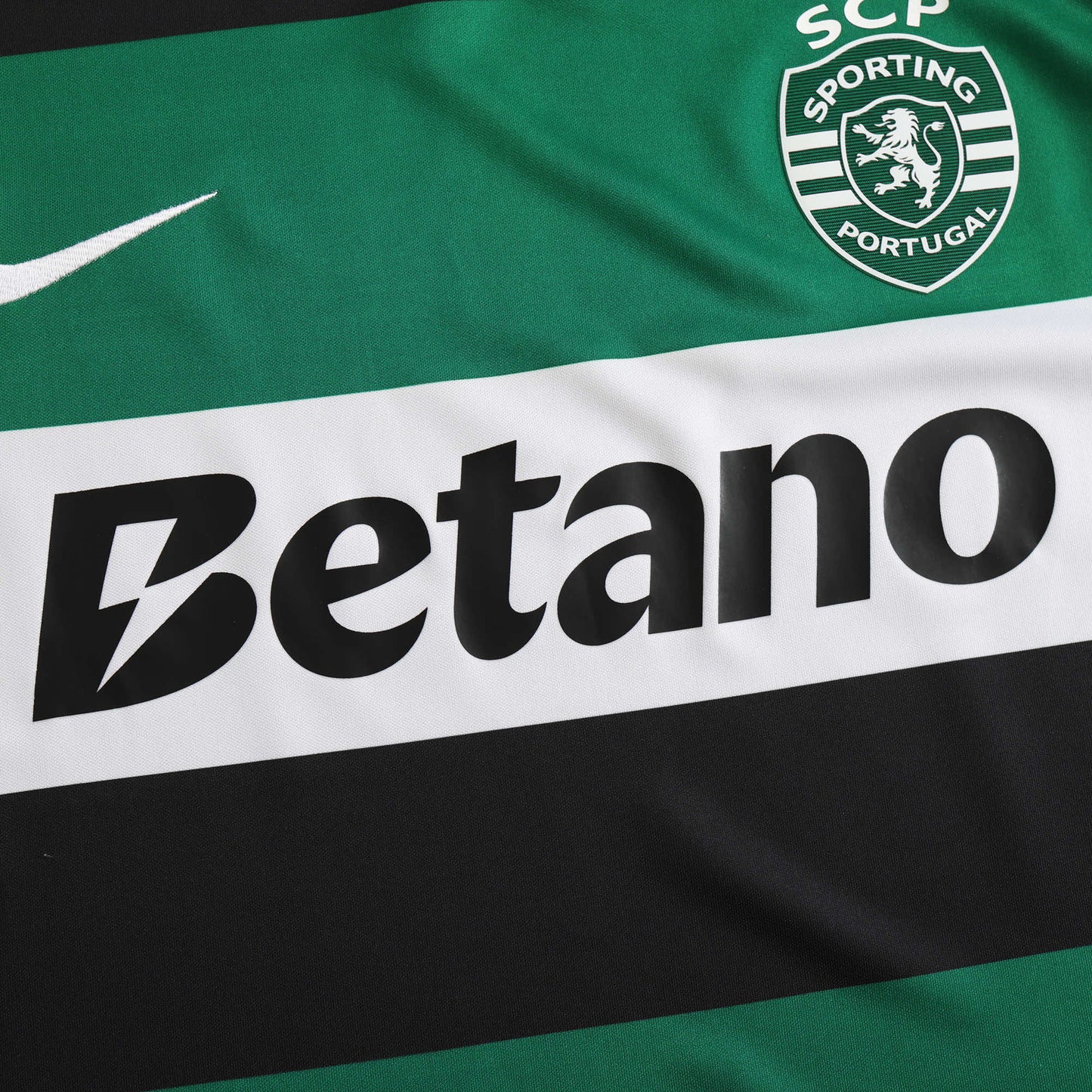 Grünes Fußball-Heimtrikot von Sporting Lissabon