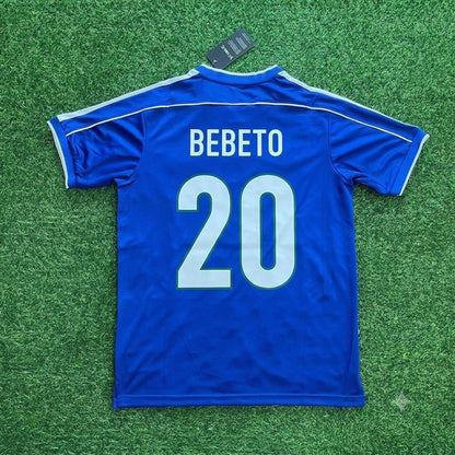 Bebeto Brazil 1998 World Cup Retro Jersey Trikot
