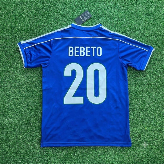 Bebeto Brazil 1998 World Cup Retro Jersey Trikot