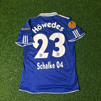 Benedikt Höwedes Schalke 04 2011/2012 Retro Fußballtrikot