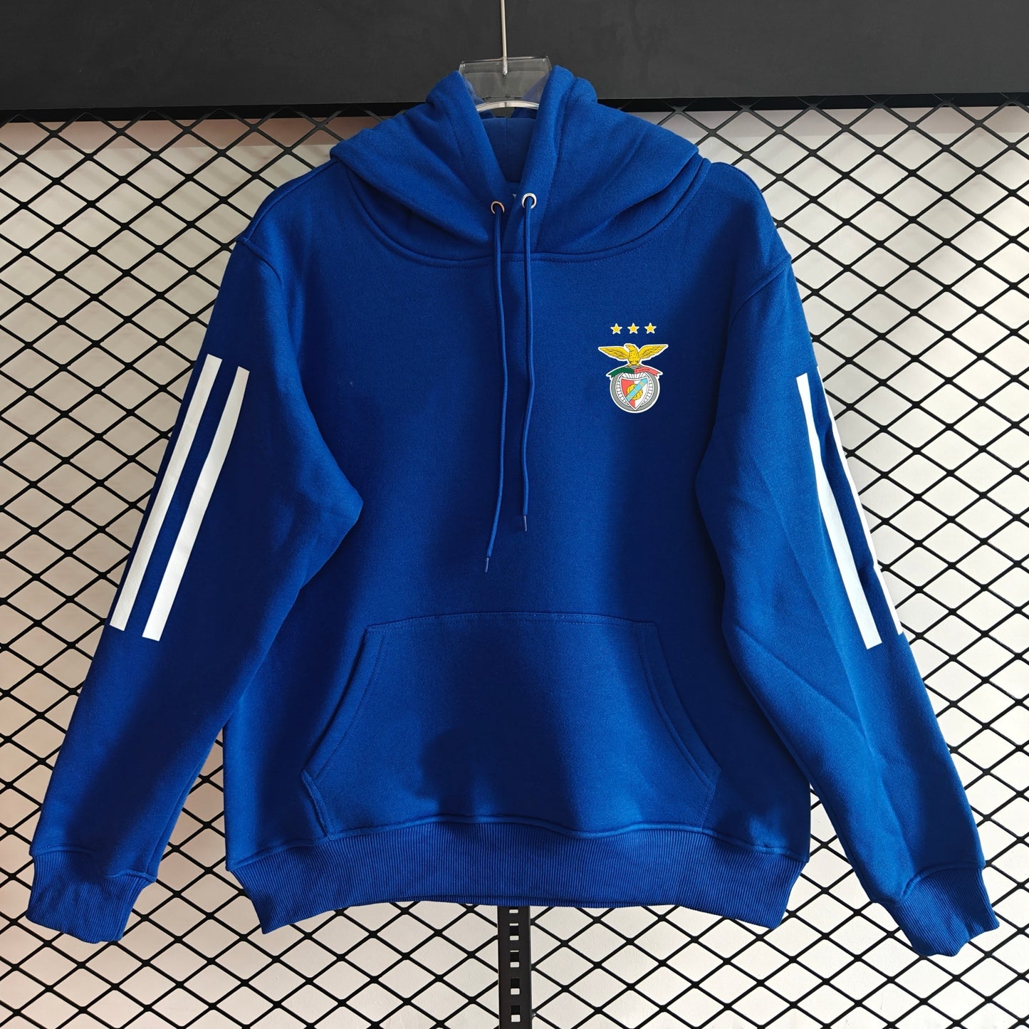 Benfica - Hoodie Winter Fleece- Fußball Kapuzenpullover